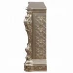Danae Silver Fireplace by ACME - Image 3