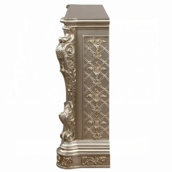 Danae Silver Fireplace by ACME - Image 3