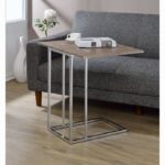 Weathered Oak Danson Accent Table 81849 by ACME 11