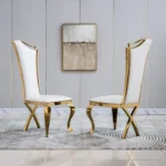 DCK99 Leather Chair Dining Set of 2 by Artisan Furniture 29