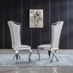 DCK99 Leather Chair Dining Set of 2 by Artisan Furniture 30