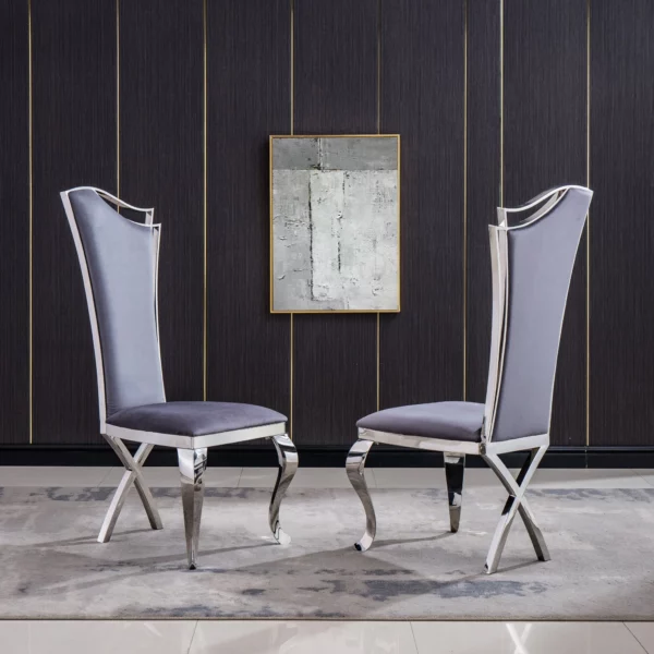 DCK99 Leather Chair Dining Set of 2 by Artisan Furniture 19
