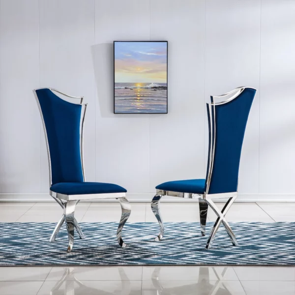 DCK99 Leather Chair Dining Set of 2 by Artisan Furniture 20