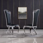 DCK99 Leather Chair Dining Set of 2 by Artisan Furniture 33