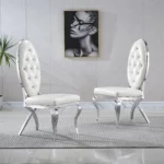 DC83 Stainless steel Dining Room Chairs by Artisan Furniture 17