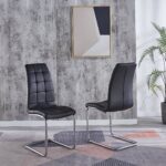 721 Leather Dining Room Chairs With Metal Legs by Artisan Furniture Dining Chair & Bench Mobilia Cleopatra 16 721 Leather Dining Room Chairs With Metal Legs by Artisan Furniture 16