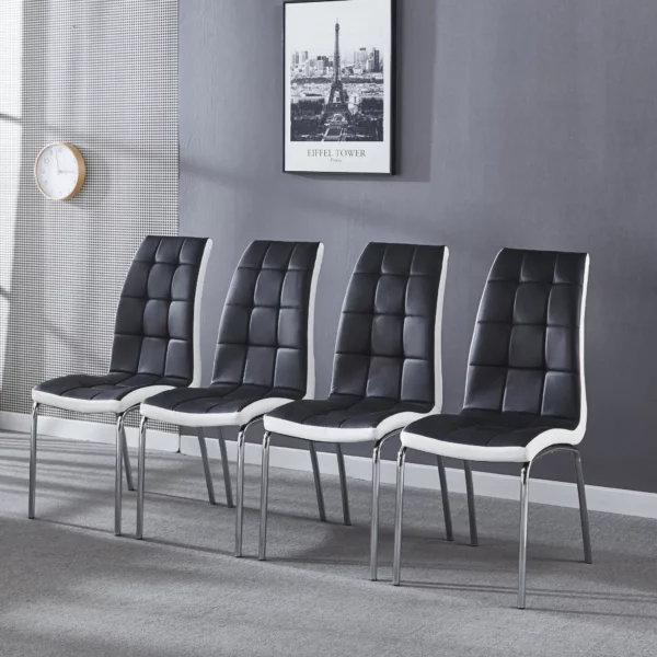 216 Stainless steel Dining Room Chairs by Artisan Furniture 18