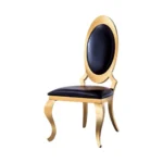 DCK68 Two White Leatherette Dining Chairs by Artisan Furniture - Image 6