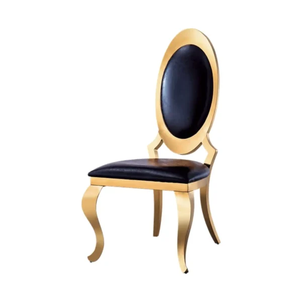 DCK68 Two White Leatherette Dining Chairs by Artisan Furniture - Image 6