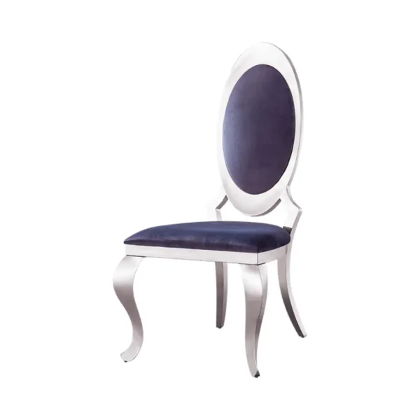 DCK68 Two White Leatherette Dining Chairs by Artisan Furniture - Image 7