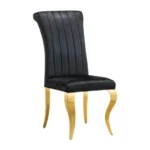 DCK86 Two Dining chairs with Stainless Steel Legs by Artisan Furniture - Image 8