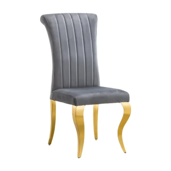 DCK86 Two Dining chairs with Stainless Steel Legs by Artisan Furniture - Image 9