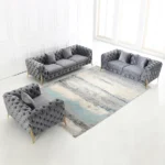 8001S Upholstered Sofa Set By Artisan Furniture 27
