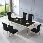 RDT323GM Dining Table with Marble by Artisan Furniture Dining Room Furniture Mobilia Cleopatra 17 RDT323GM Dining Table with Marble by Artisan Furniture 17