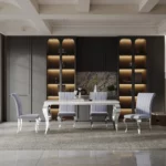 RDT323GM Dining Table with Marble by Artisan Furniture Dining Room Furniture Mobilia Cleopatra 20 RDT323GM Dining Table with Marble by Artisan Furniture 20