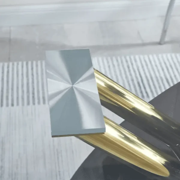 RDT319 Tempered Glass Dining Room Table by Artisan Furniture - Image 6