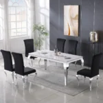 RDT323GM Dining Table with Marble by Artisan Furniture - Image 4