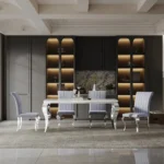 RDT323GM Dining Table with Marble by Artisan Furniture - Image 6