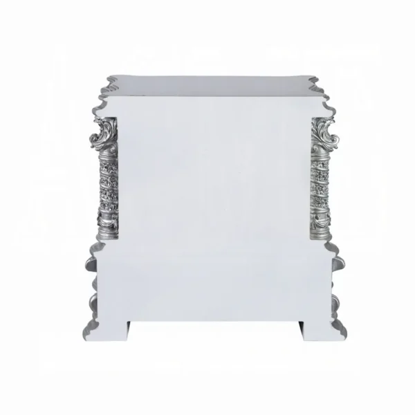 Valkyrie Platinum Nightstand by ACME - Image 5