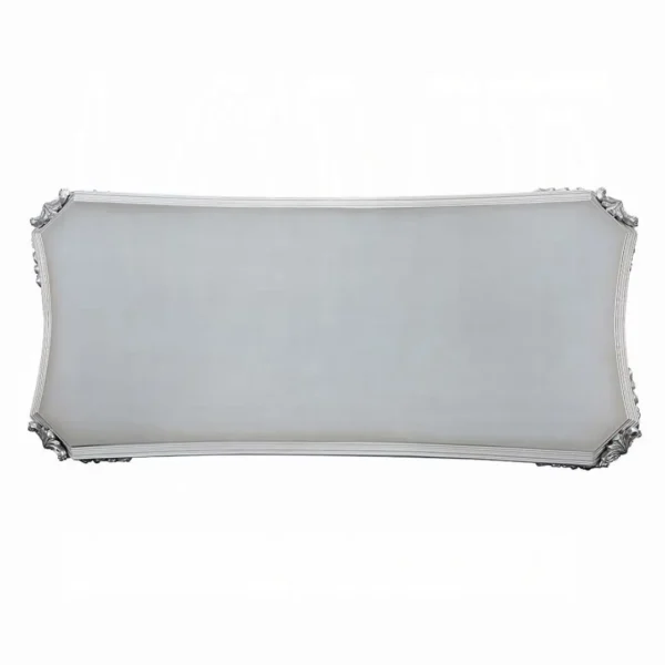 Valkyrie Platinum Dining Table by ACME - Image 3