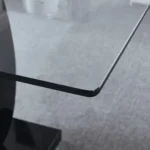 RDT399 Dining Table with Tempered Glass Top by Artisan Furniture - Image 4