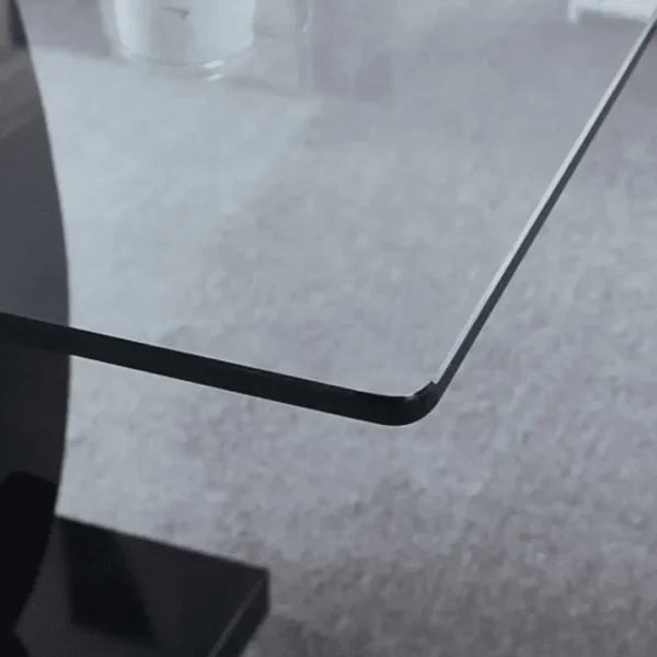 RDT399 Dining Table with Tempered Glass Top by Artisan Furniture - Image 4