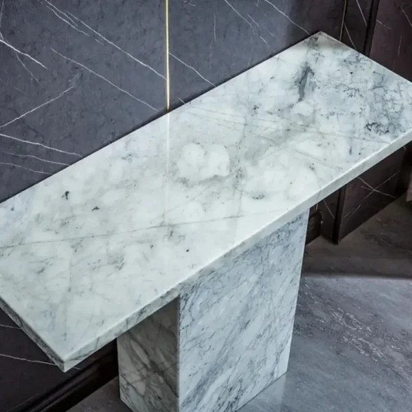 Marble Console Table ST306BMW by Artisan Furniture - Image 4