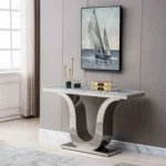 ST310SMG Gray Marble Console Table by Artisan Furniture