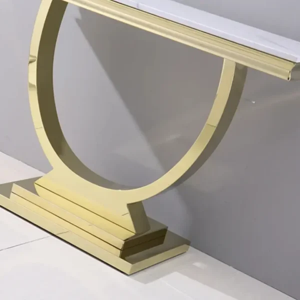 White Console Table ST316GM by Artisan Furniture - Image 6