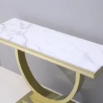 White Console Table ST316GM by Artisan Furniture - Image 3