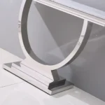 White Marble Console Table ST316SM by Artisan Furniture - Image 5