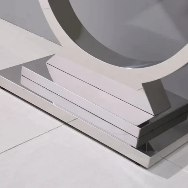 White Marble Console Table ST316SM by Artisan Furniture - Image 6