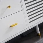 White TV Stand TV005 by Artisan Furniture - Image 9