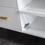 White TV Stand TV005 by Artisan Furniture - Image 10