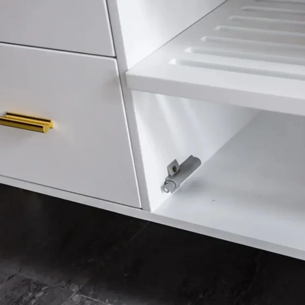 White TV Stand TV005 by Artisan Furniture - Image 10