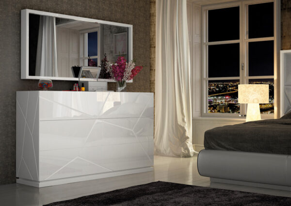 High Gloss Lacquer, Mat Kiu dressers/mirrors p13152 By ESF Furniture 5