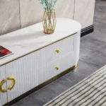 White TV Stand TV008 by Artisan furniture - Image 7