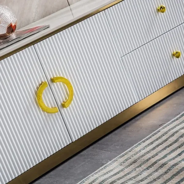 White TV Stand TV008 by Artisan furniture - Image 8