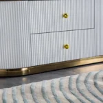 White TV Stand TV008 by Artisan furniture - Image 6