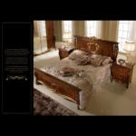 Donatello Italian Bedroom Set in Walnut Finish