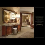 Donatello Italian Bedroom Set in Walnut Finish