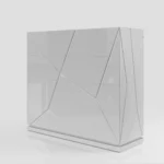 Mat Majesty White Bedroom Set with Light and Kiu Cases