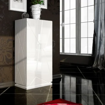 High Gloss Lacquer, Mat KIU Chest By ESF Furniture