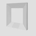 Mat Majesty White Bedroom Set with Light and Carmen Cases