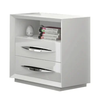 High Gloss Lacquer, Mat Emporio Nightstand