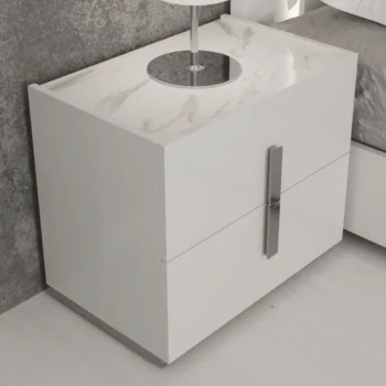 Carrara White Bedroom Set