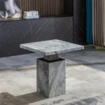 ET306BMW Marble End Table by Artisan Furniture