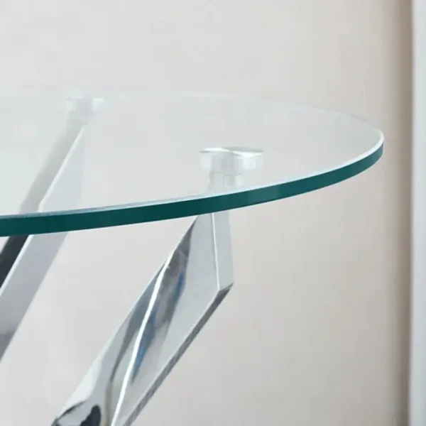 ET616 Glass Top End Table by Artisan Furniture - Image 3