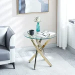 ET616 Glass Top End Table by Artisan Furniture - Image 6