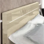 High Gloss Lacquer Platinum Legno Bedroom Set Ivoty Betullia Sabbia